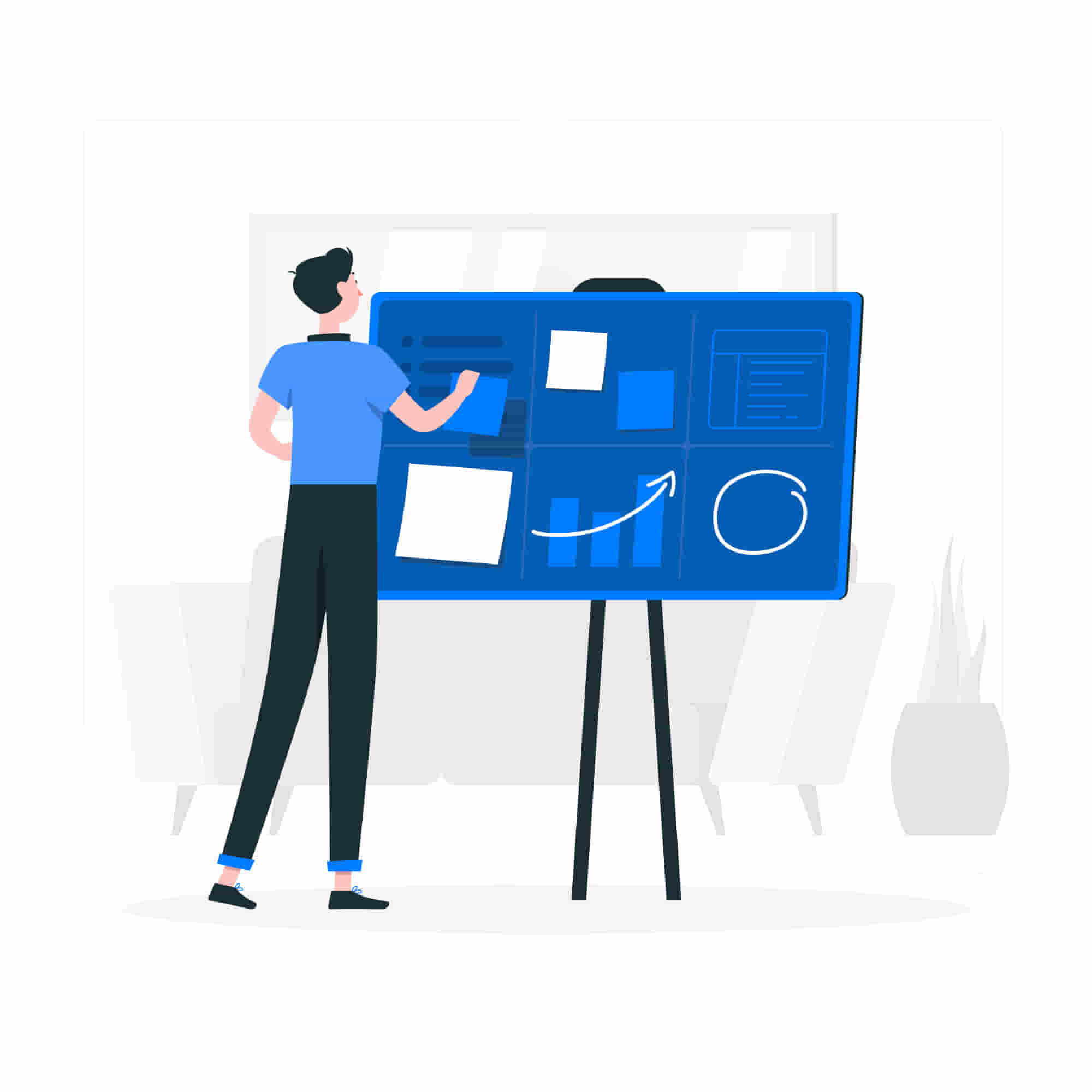 a person planning overview
